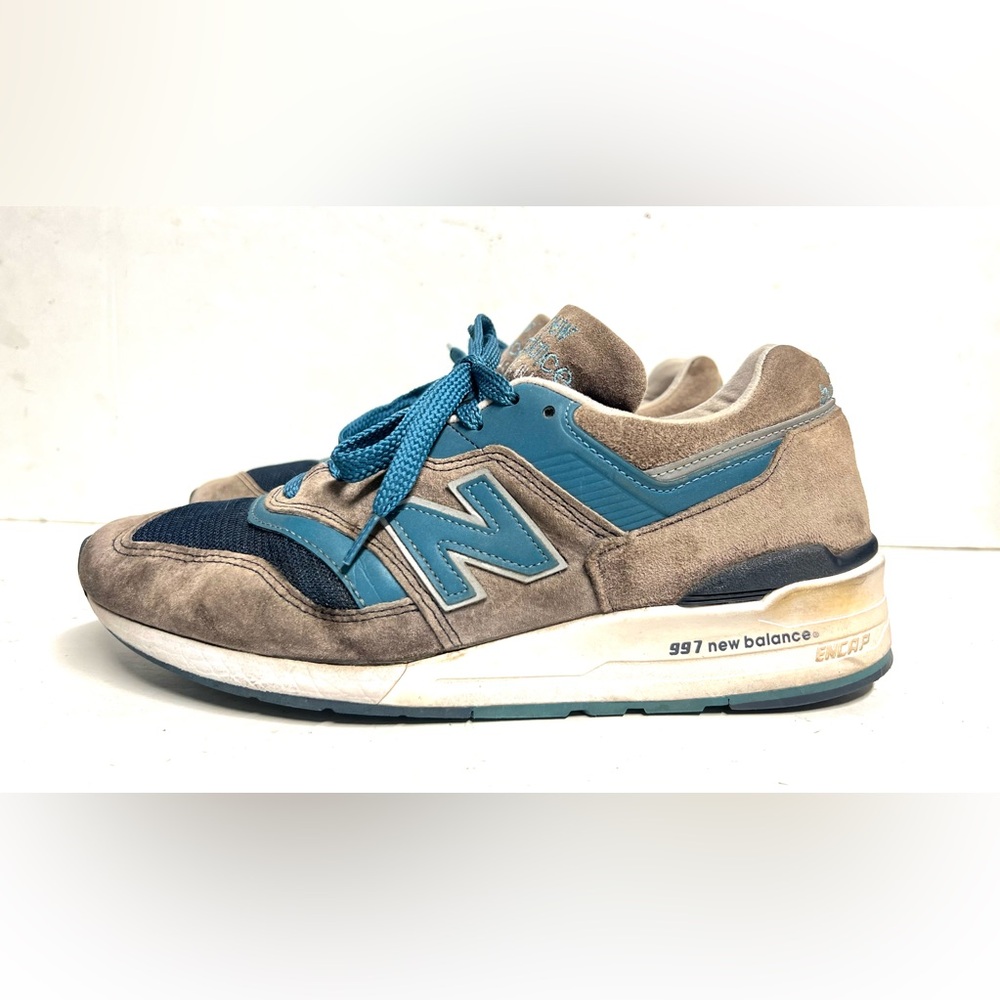 New Balance 997 Made in USA Blue Mens Size 9.5 M997CEF castaway